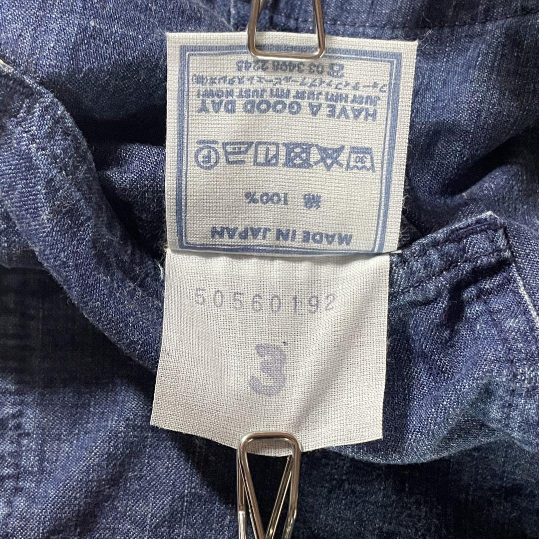 5222【美品】45R 麦デニムのシャルロットペインターパンツ ベイカーパンツ 5222【美品】45R 麦デニムのシャルロットペインターパンツ
