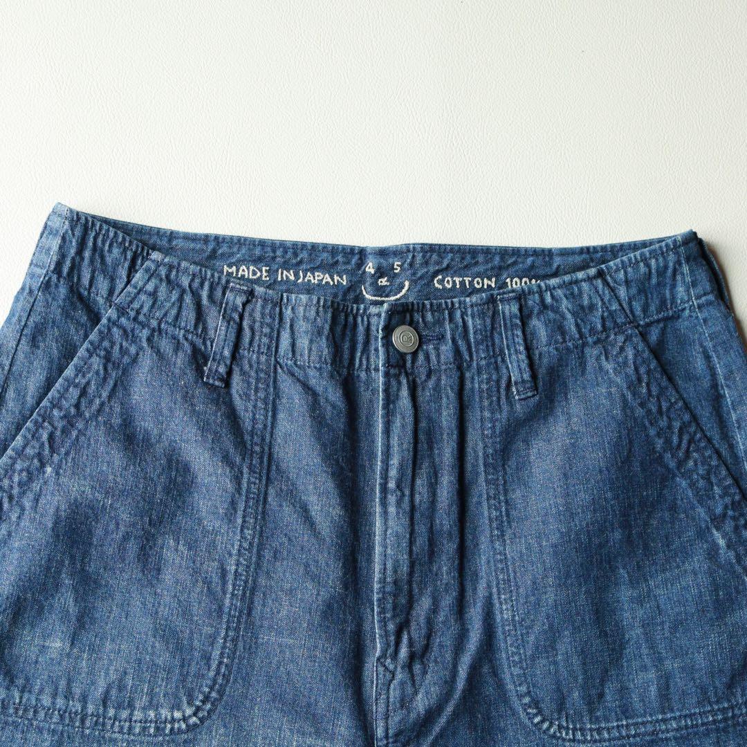 5222【美品】45R 麦デニムのシャルロットペインターパンツ ベイカーパンツ 5222【美品】45R 麦デニムのシャルロットペインターパンツ
