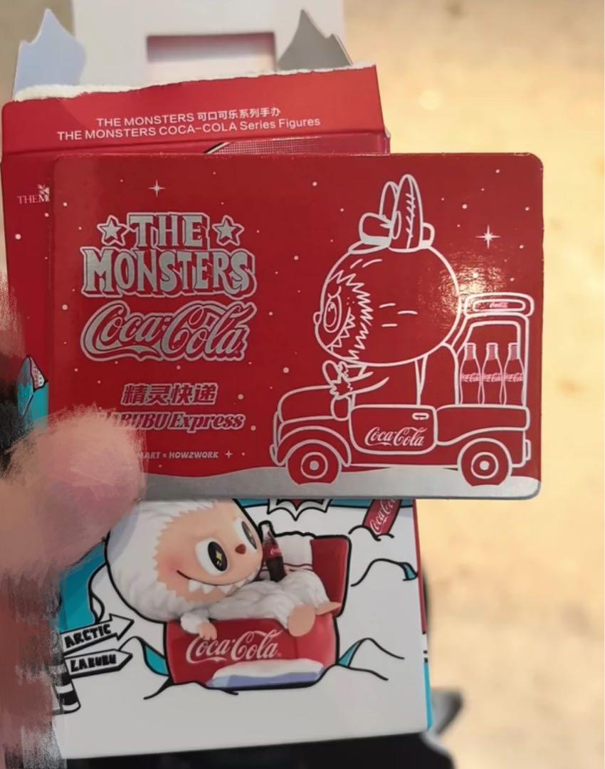 ラブブ　THE MONSTERS コカ・コーラシリーズ　箱未開封　シークレット シークレット】ラブブ コカ・コーラTHE MONSTERS ぬいぐるみ