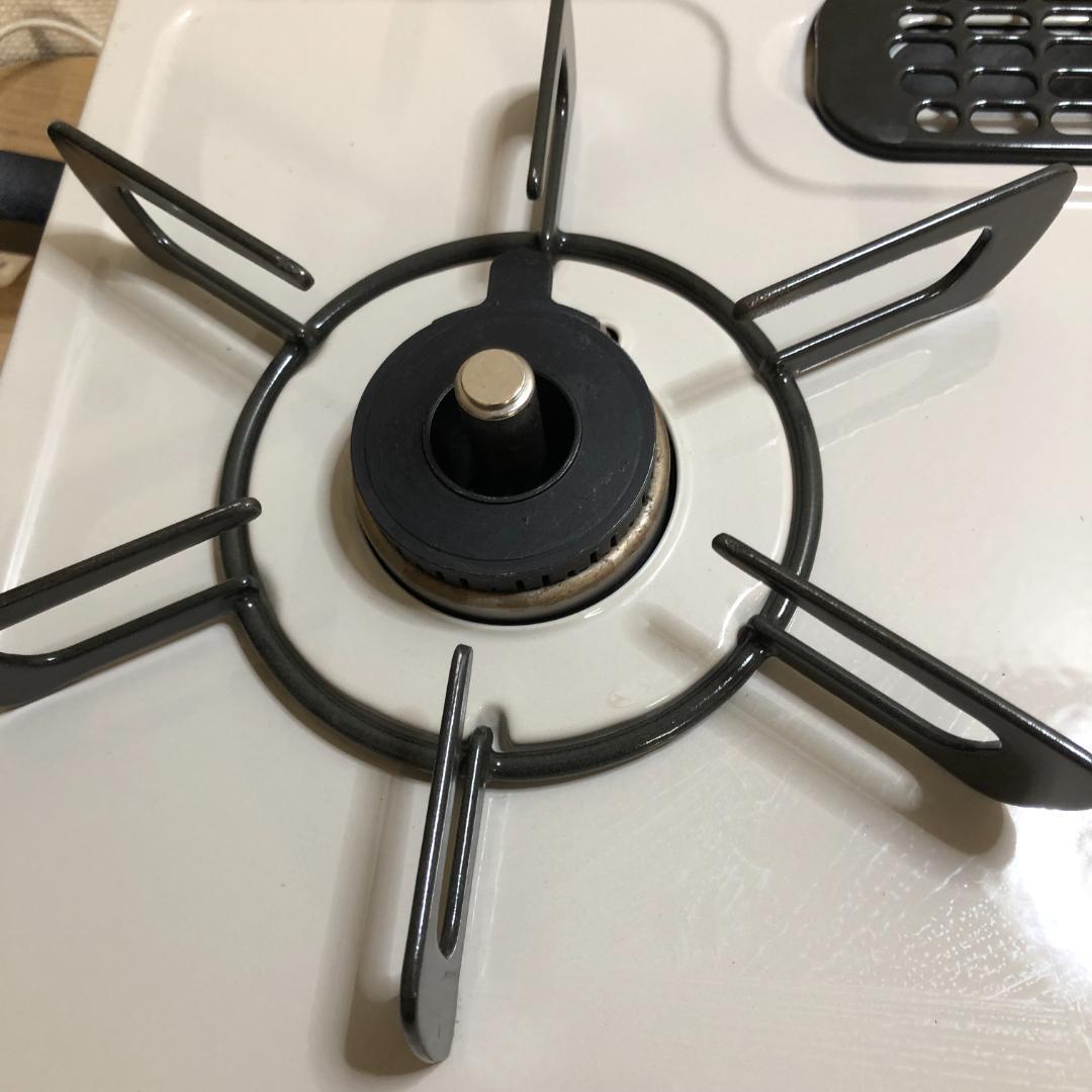 ガスコンロ ホワイト
