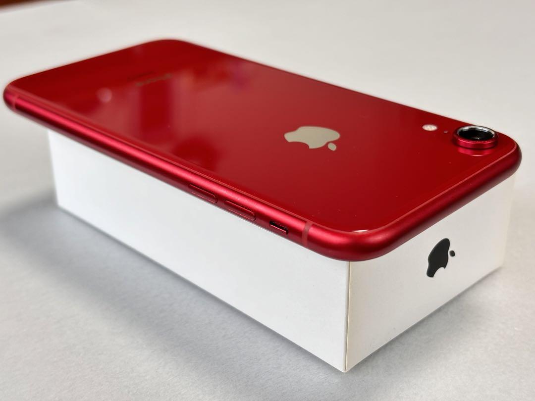iPhoneXR レッド 256GB 割れ無し美品　バッテリー100%