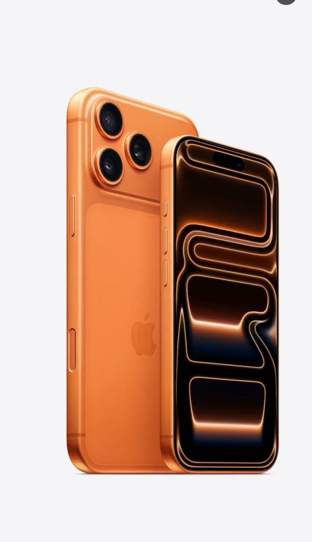 新品未開封　オレンジ iPhone 17 pro max 256 GB