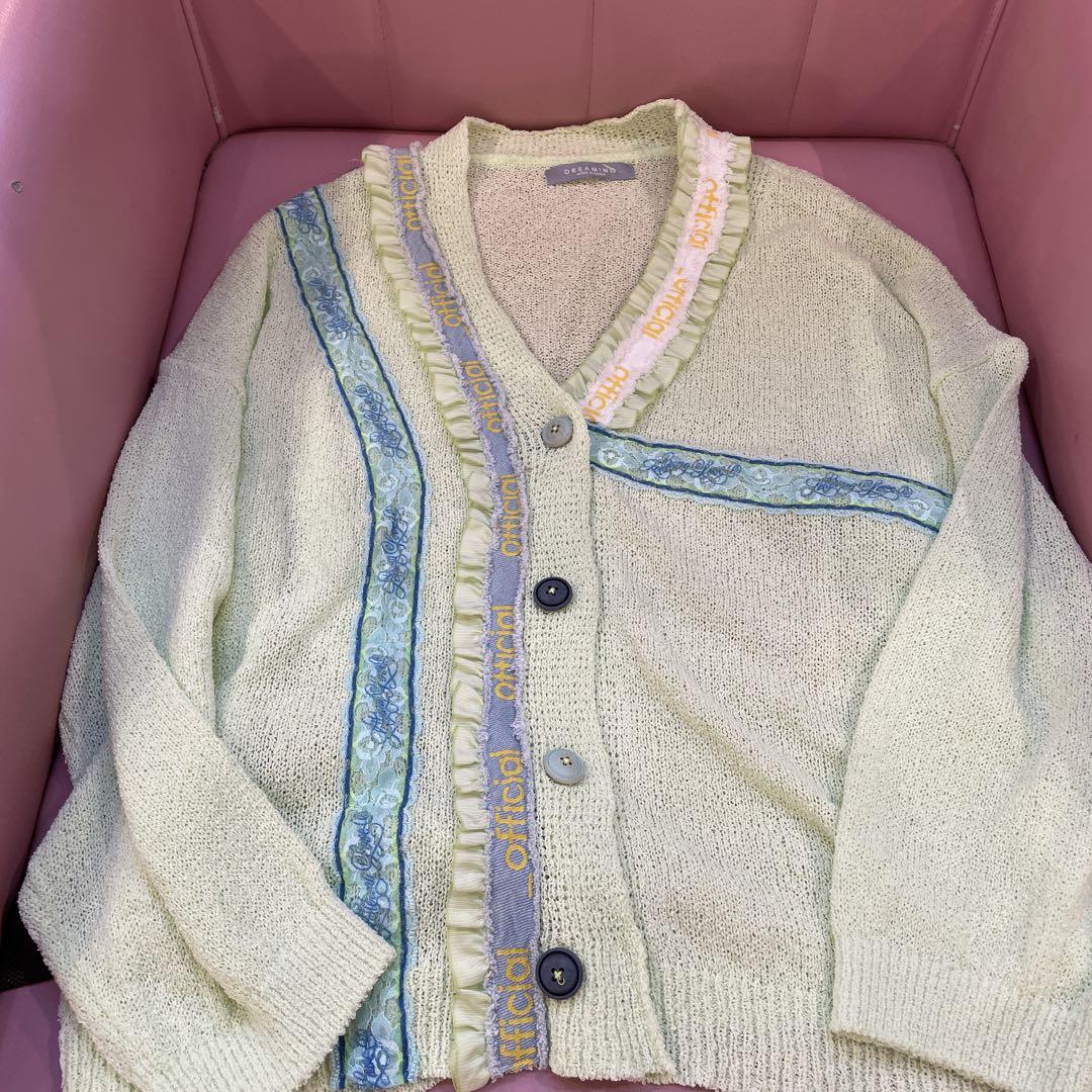 レア DREAMINGのレースフリルカーディガン フランシュリッペ好き