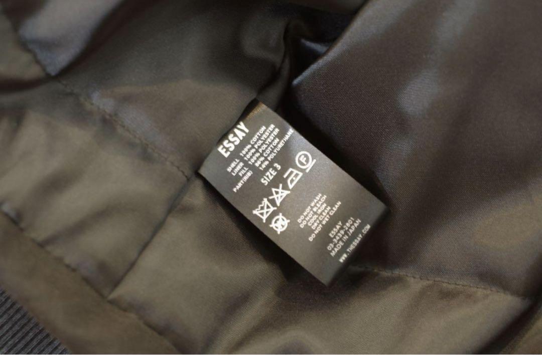 ジャケット・アウター ESSAY DOUBLE ZIP MA-1