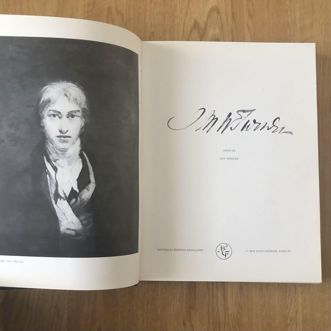 ◆中古極美品◆高級装丁本 ターナー画集◆洋書/フランス語◆ ◇中古極美品◇高級装丁本 ターナー画集◇洋書/フランス語