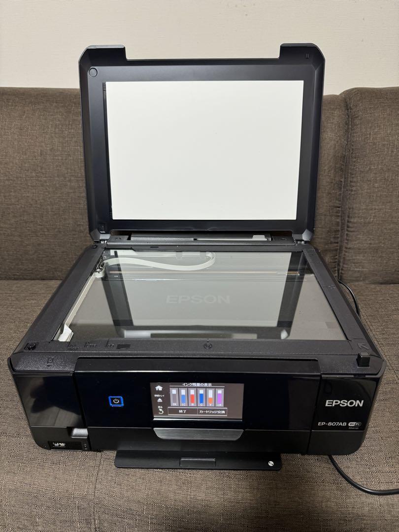 EPSON - EPSON EP-807AB プリンタ Amazon.co.jp: 旧モデル エプソン インクジェット複合機 Colorio