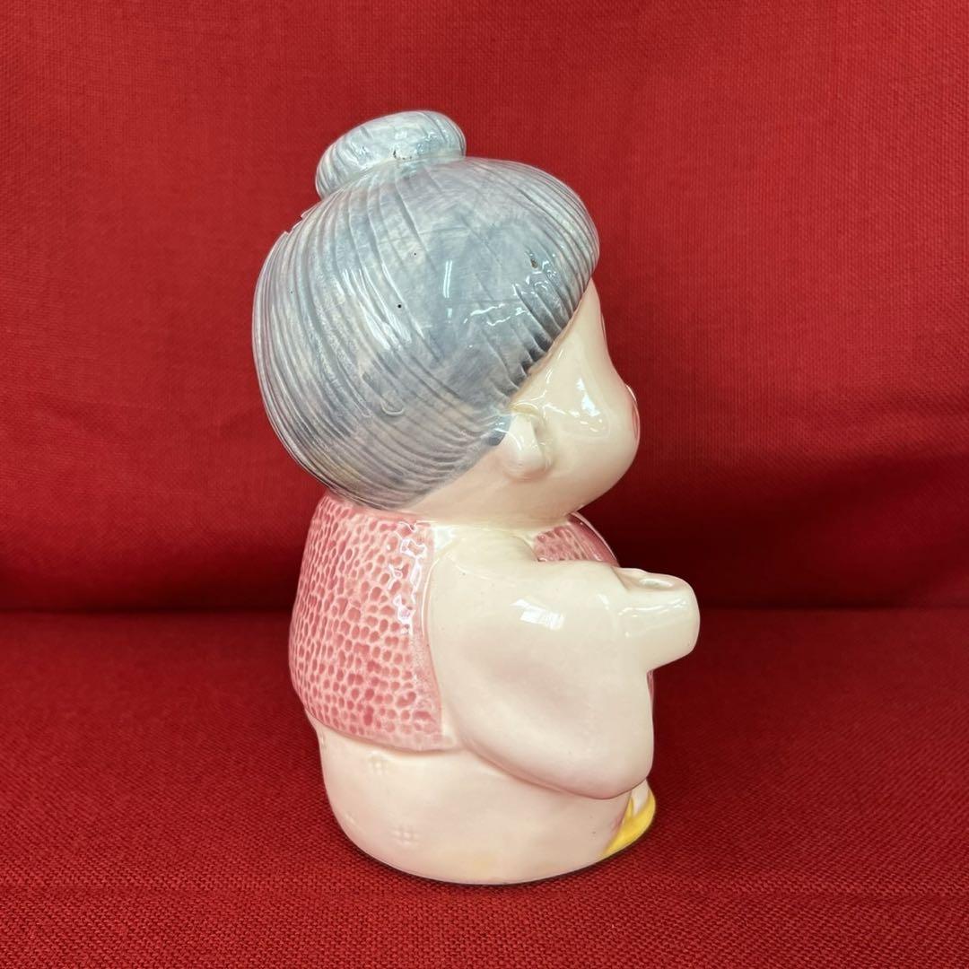 【レトロ】貯金箱 最終値下げ】ぶたの貯金箱 水色 陶器製 昭和レトロ - メルカリ