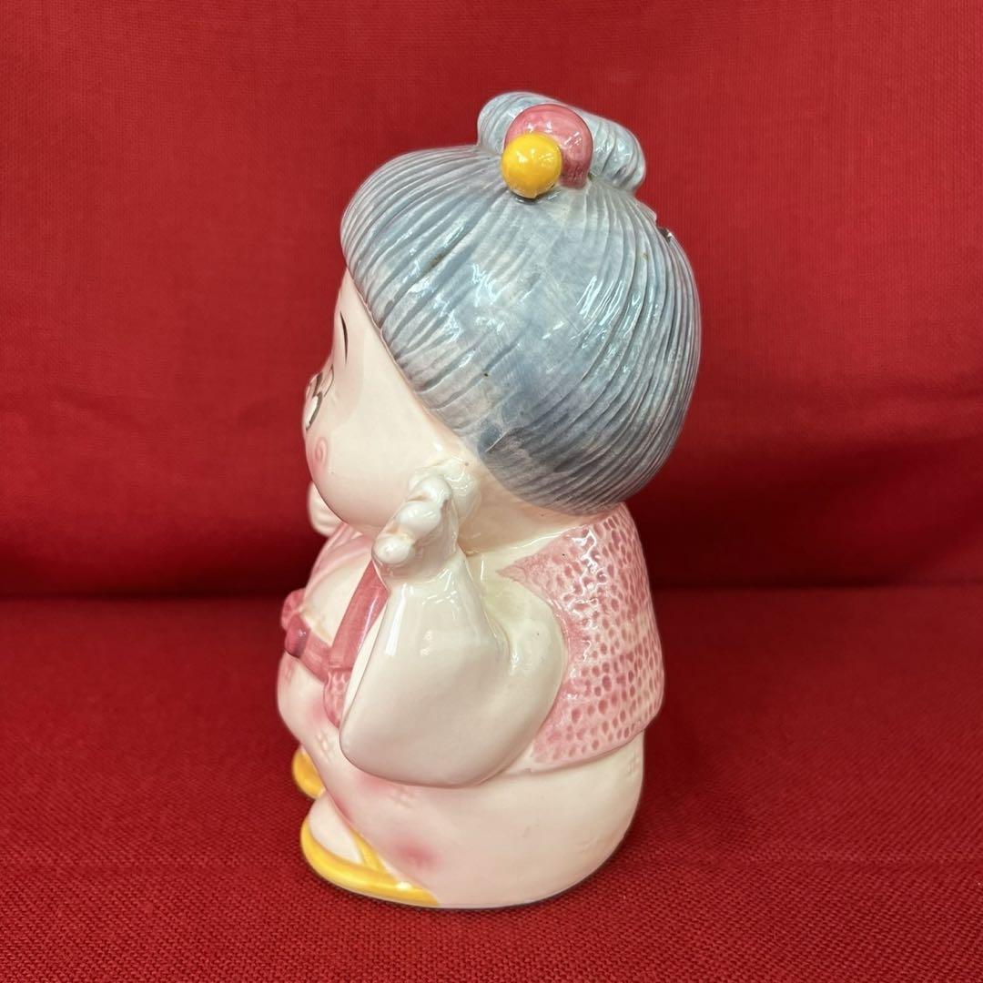 レトロ貯金箱 おばあちゃん かわいい - メルカリ