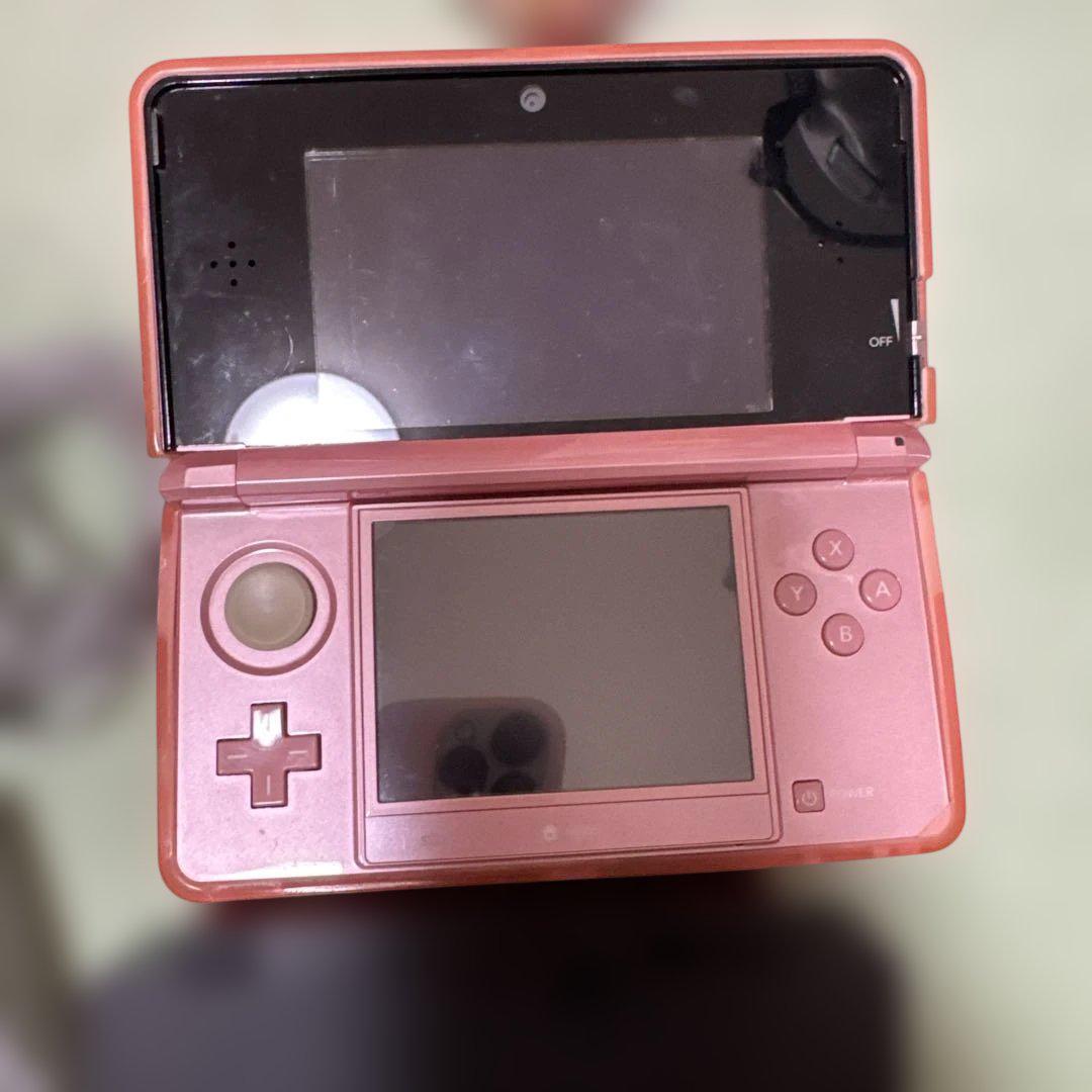 良品】ニンテンドー3DS 本体 ピンク ＋ 純正充電器