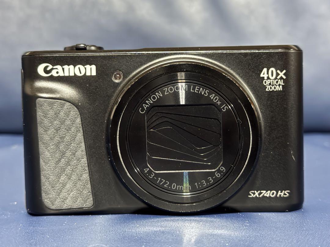 キヤノン Canon Powershot SX740 HS ブラック