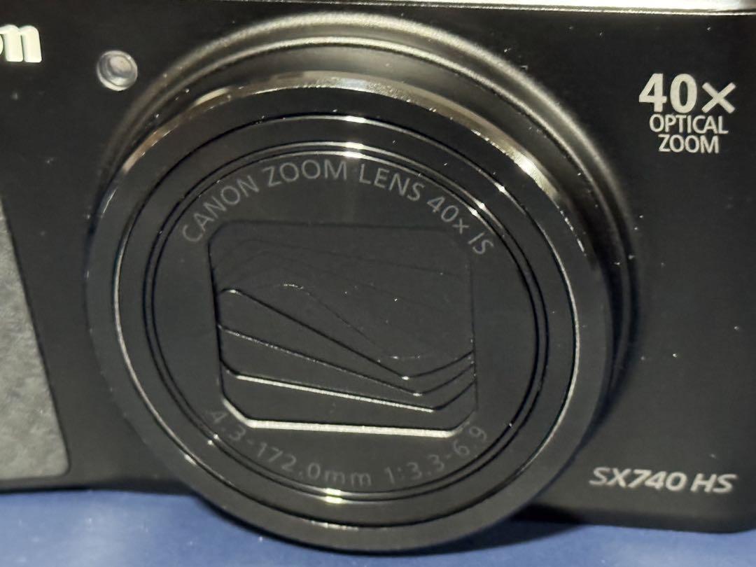 キヤノン Canon Powershot SX740 HS ブラック