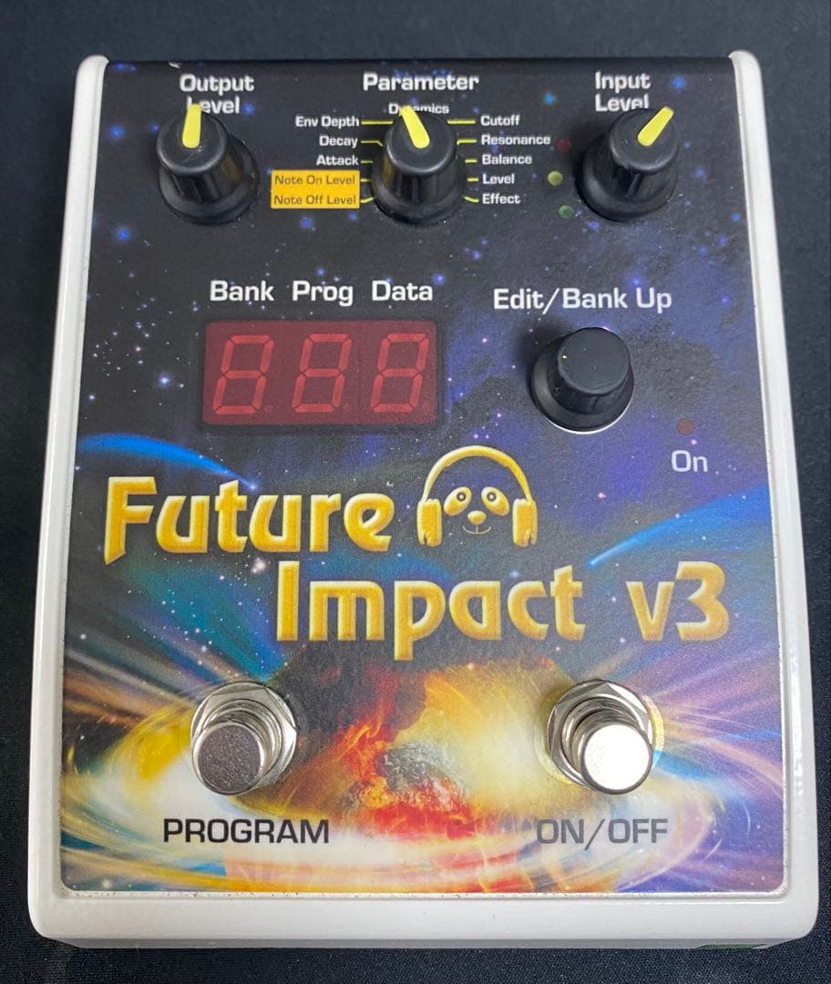 Future Impact v3 ベースエフェクターやや傷や汚れあり
