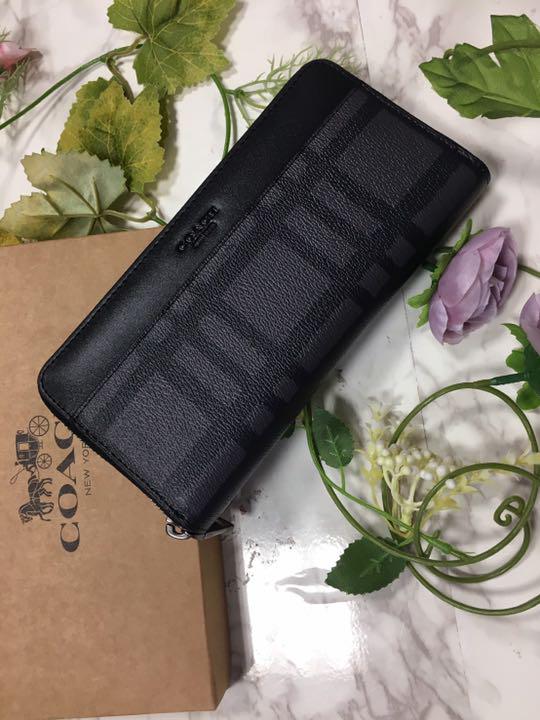 大得価定番 専用♡ 長財布 チェック メンズ sK3vT-m32139978663 Coach コーチ 新作登場HOT