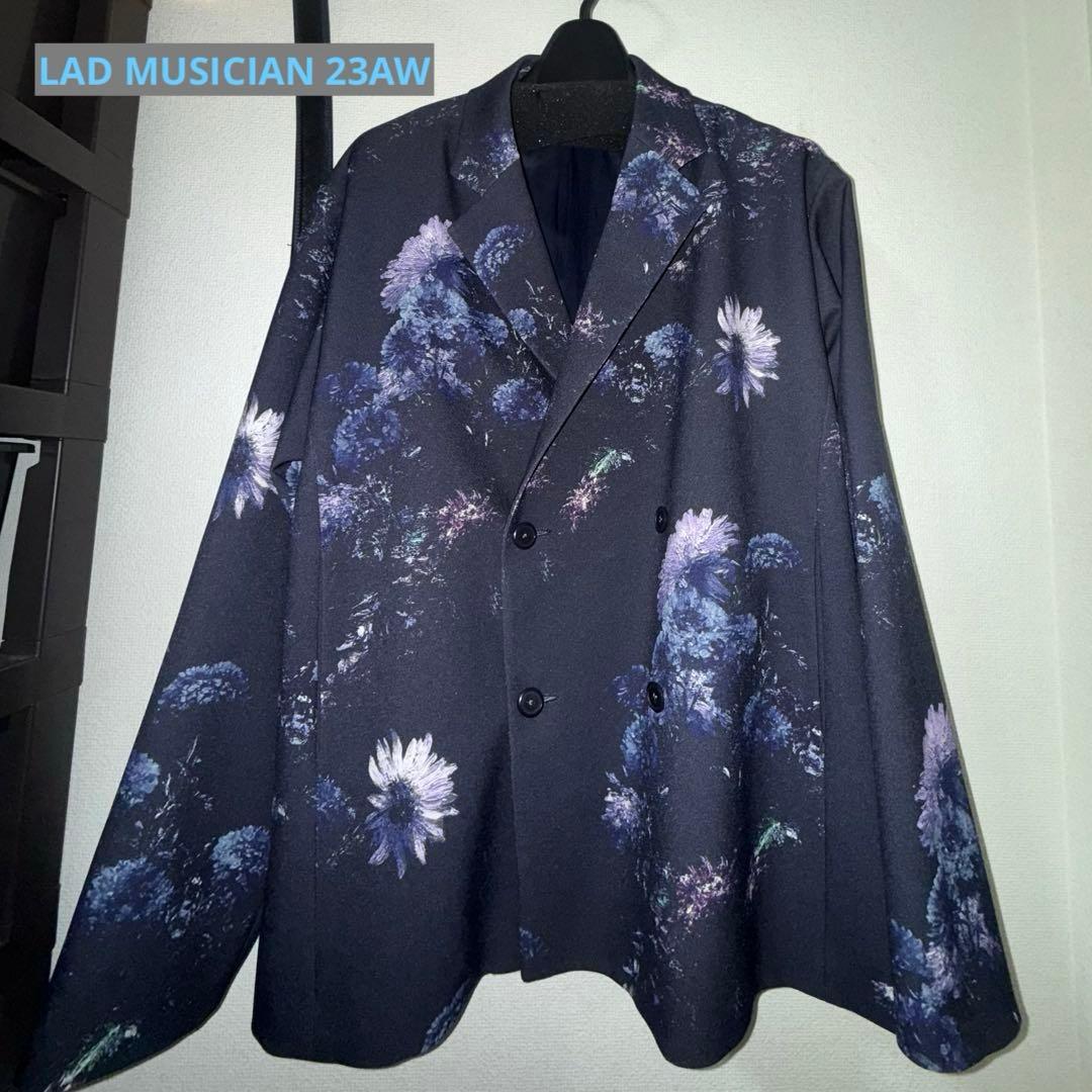 LAD MUSICIAN 23AW カーネーション花柄ジャケットM・LAD MUSICIAN