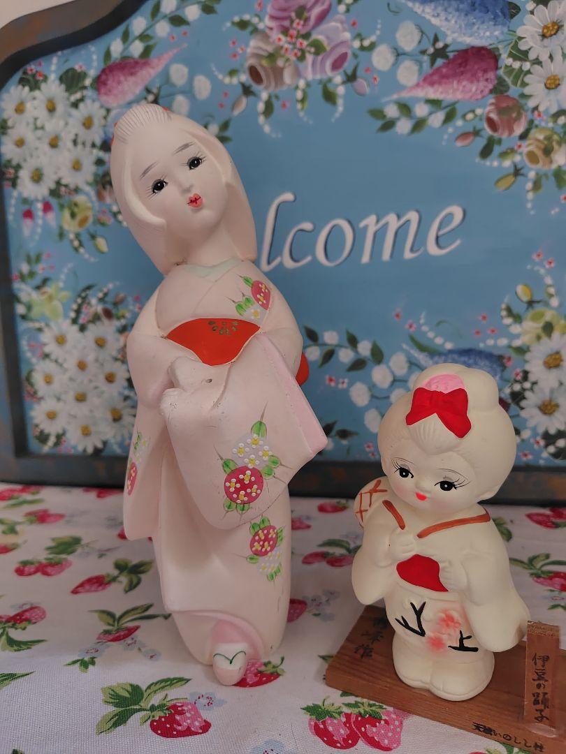 博多人形　伊豆の踊り子　Hakata dolls and Izu dancers
