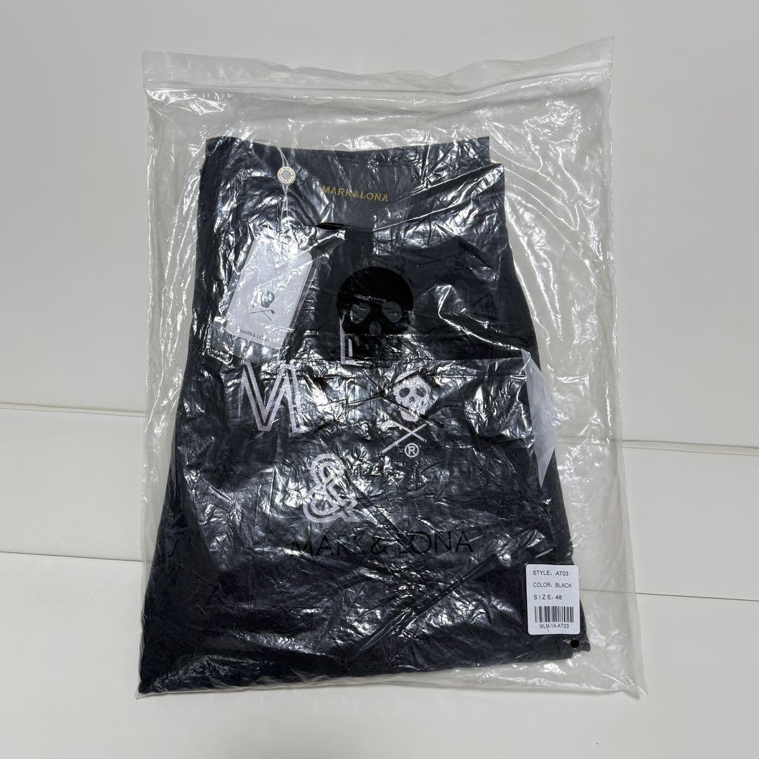 新品　マークアンドロナ　MARK&LONA　ストレッチ　パンツ 48　ブラック MARK&LONA マークアンドロナ Session Stretch Pants パンツ ロゴ