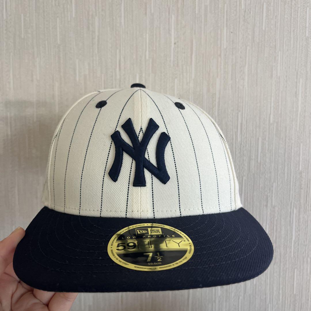 NEW ERA ニューヨーク・ヤンキースキャップ 7 1/2 New Era ニューヨーク・ヤンキース キャップ 7 1/2 - メルカリ