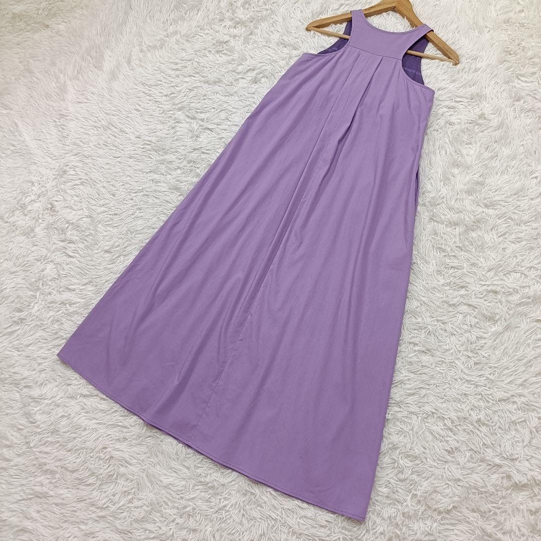 RANDA ランダ タンクトップ ロングワンピース Aライン 胸パット
