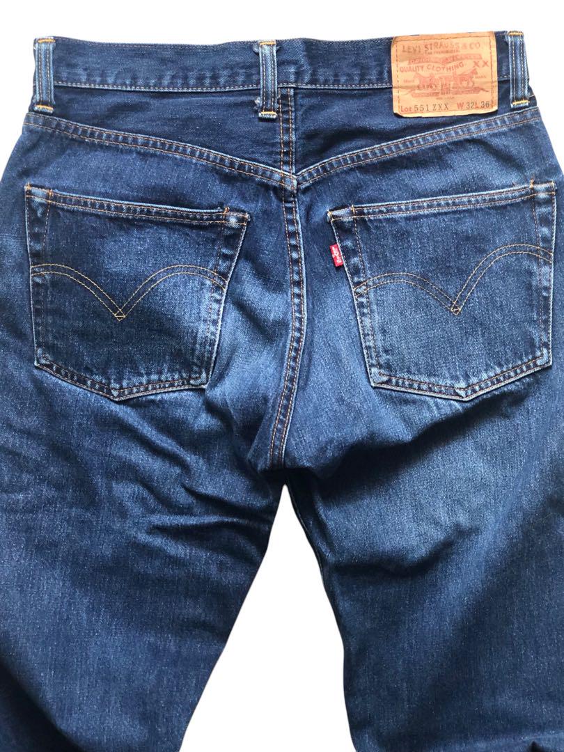 LEVI'Sリーバイス551ZXX ビッグE米国製バレンシアW32