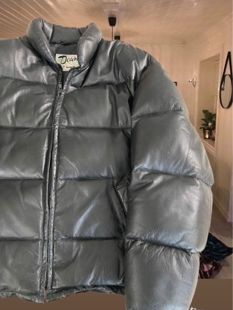 最終価格‼︎90s'vintage schott leater down 42