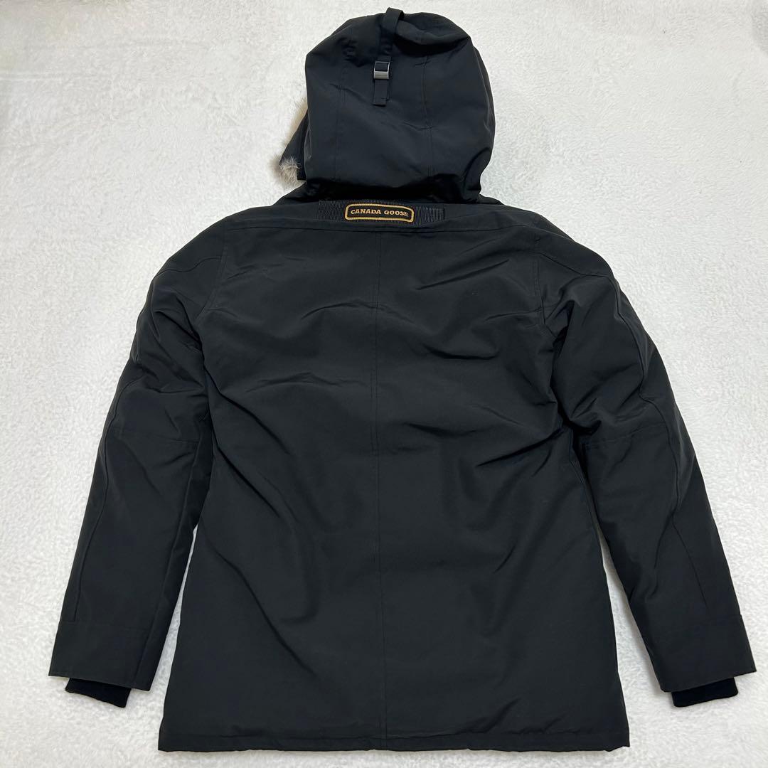 2022年ファー付き最終モデル カナダグース ジャスパー Lサイズ ブラック