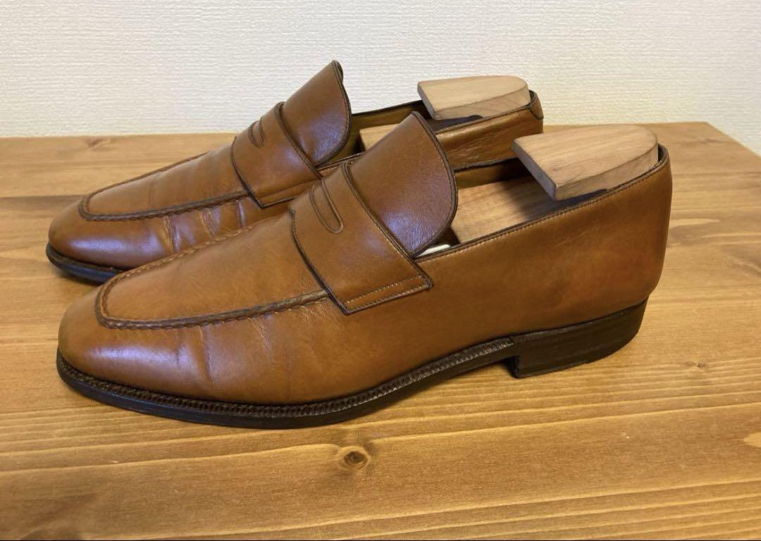 【美品】エンツォボナフェ ブラウン ローファー サイズ39.5