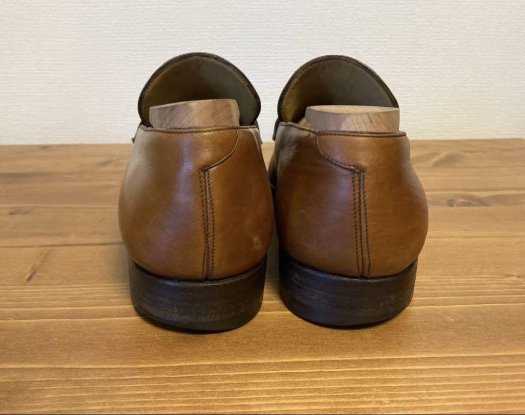 【美品】エンツォボナフェ ブラウン ローファー サイズ39.5 美品】エンツォボナフェ ブラウン ローファー サイズ39.5 - メルカリ