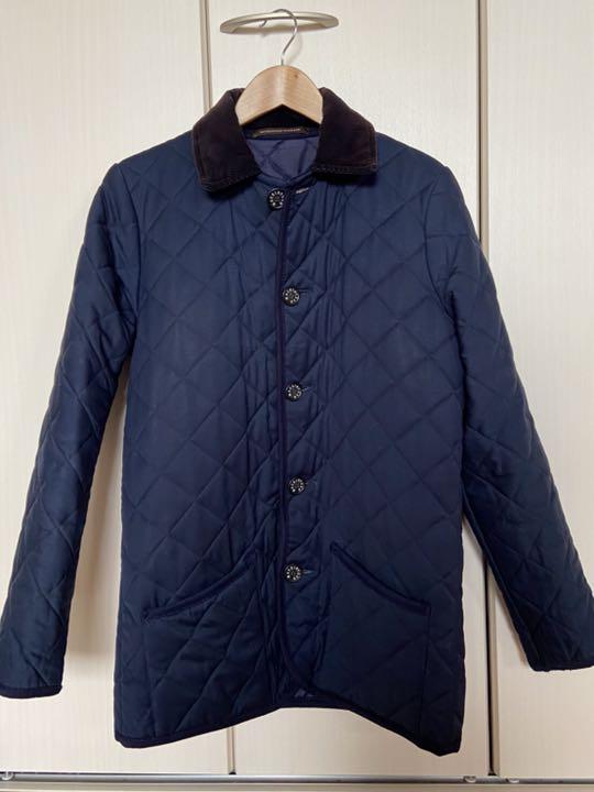 MACKINTOSH マッキントッシュ キルティング ジャケット 紺