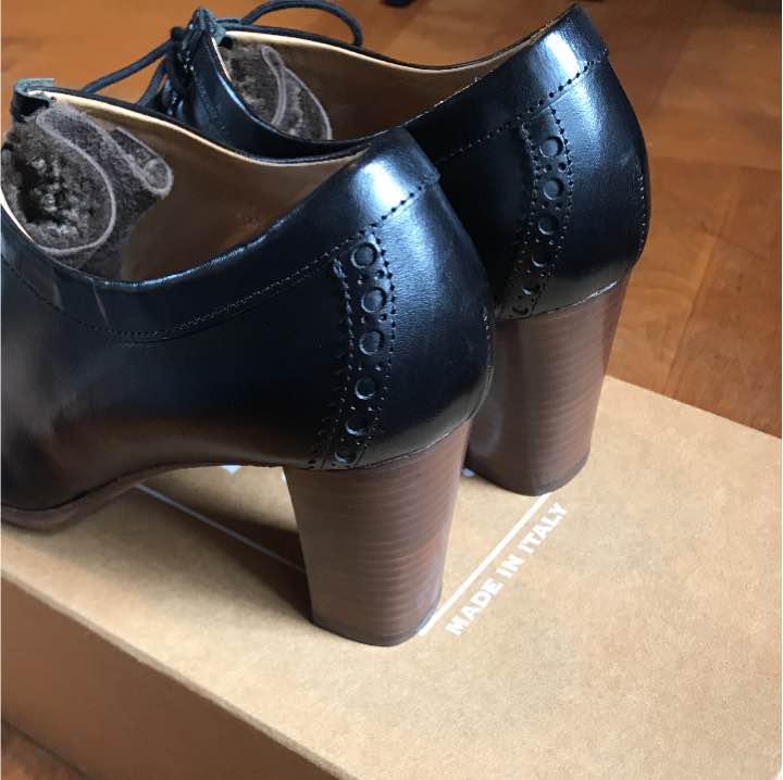TO&CO ムートン付きチャンキーヒール made in italy TO&CO ムートン付きチャンキーヒール made in italy