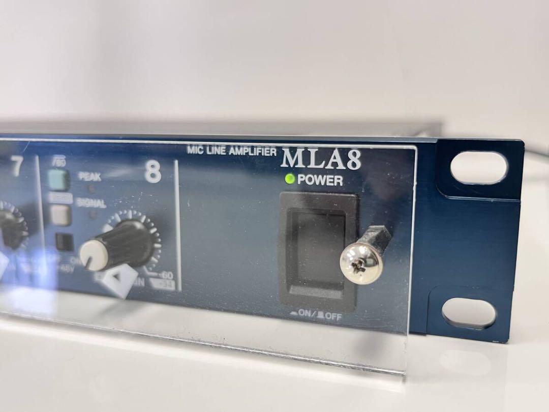 ヤマハ MLA8 YAMAHA 8ch マイクプリアンプ　MIC LINE ヤマハ | MLA8 - インターフェース - 概要