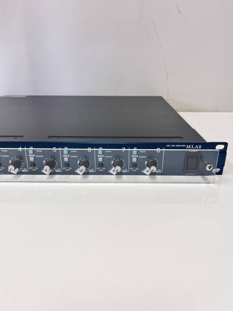 ヤマハ MLA8 YAMAHA 8ch マイクプリアンプ MIC LINE - メルカリ
