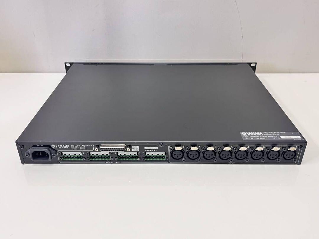 ヤマハ MLA8 YAMAHA 8ch マイクプリアンプ　MIC LINE ヤマハ | MLA8 - インターフェース - 概要
