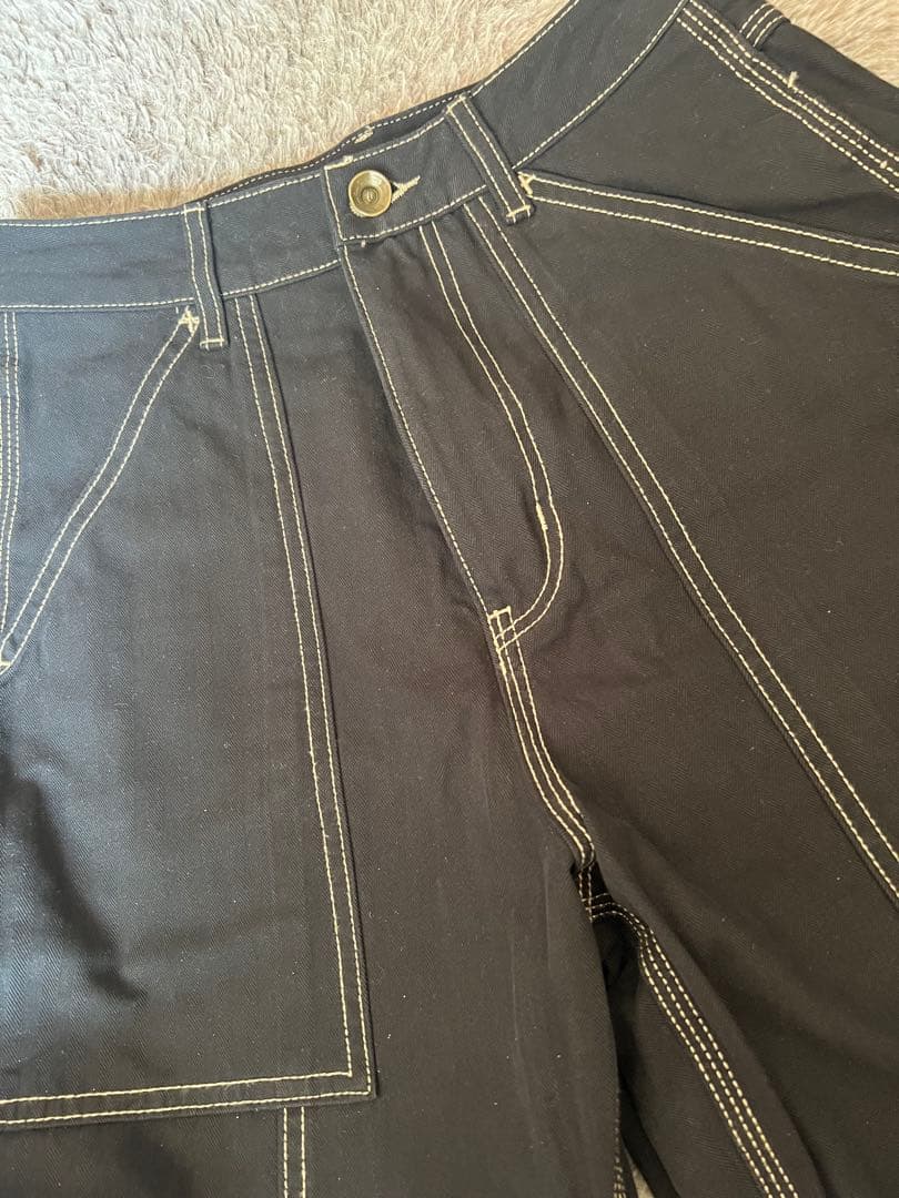 searoomlynn ステッチワークパンツ