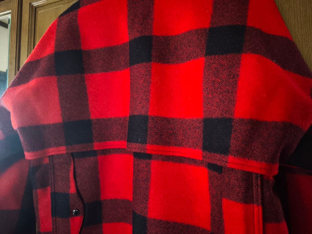 本日セール　美品　タグ付 FILSON ダブルマッキーノ　バッファローチェック 美品 タグ付 FILSON ダブルマッキーノ バッファローチェック