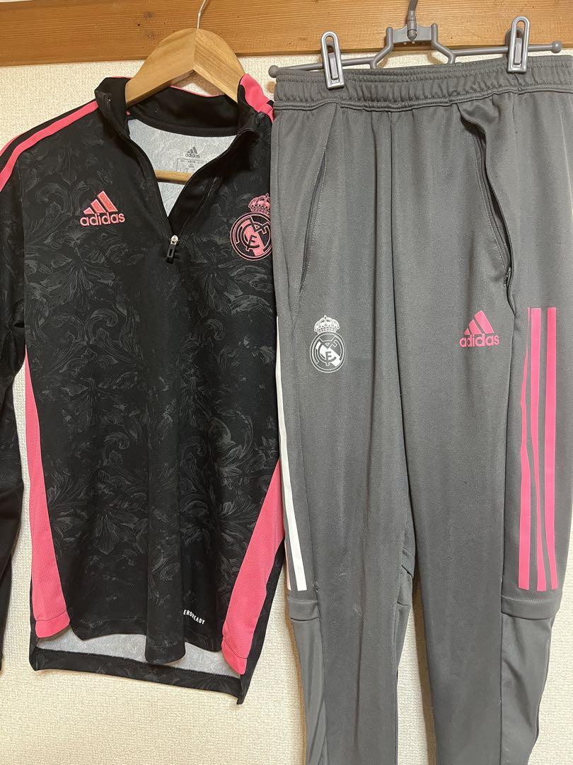 ジャージ上下セットReal Madrid zip jacket adidas