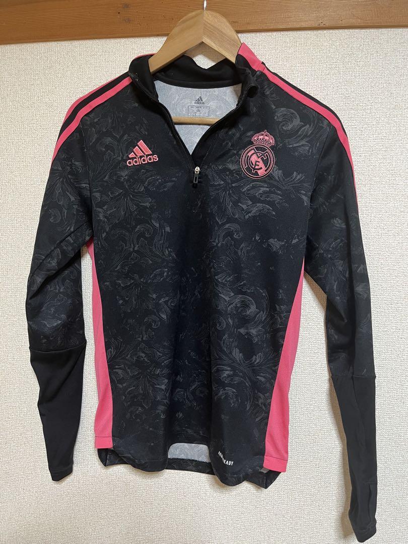 ジャージ上下セットReal Madrid zip jacket adidas - メルカリ