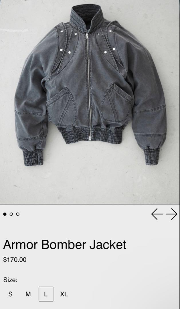 クリスマスツリー特価！ Kyonijr Armor Bomber Jacket Lサイズ ジャケット・アウター