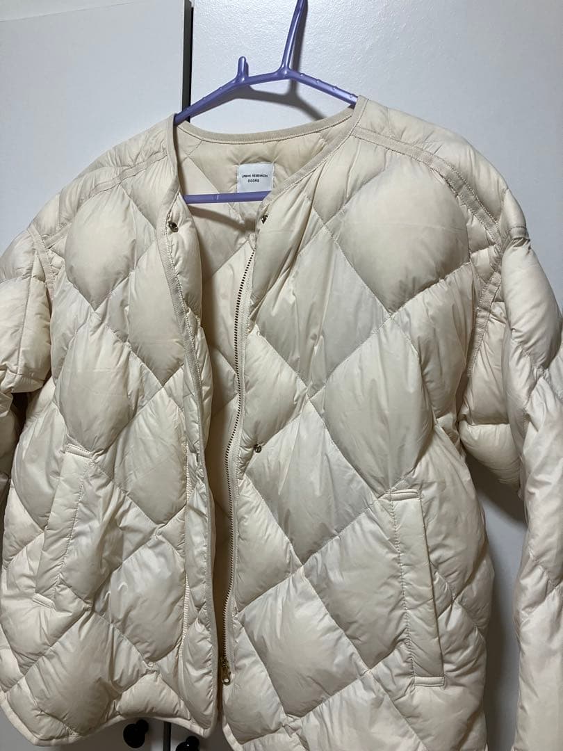 アーバンリサーチドアーズ ライトキルトダウンショートブルゾン