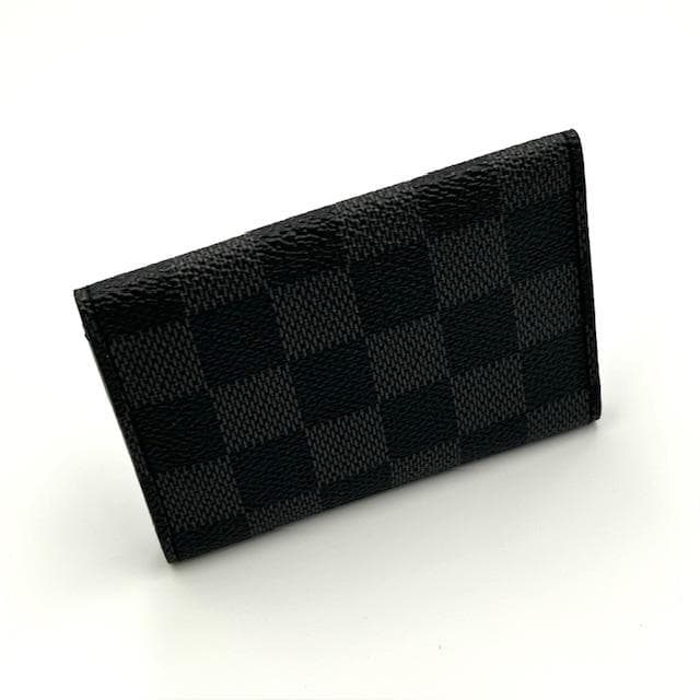 極美品 ルイヴィトン ダミエ グラフィット ミュルティクレ6 キー