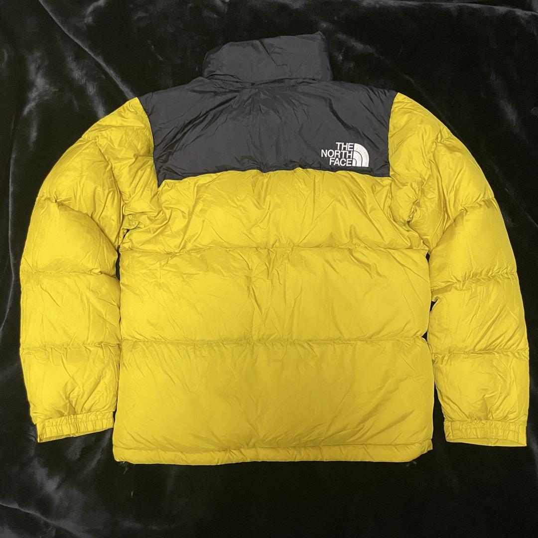 THE NORTH FACE ダウンジャケット イエロー/ブラック