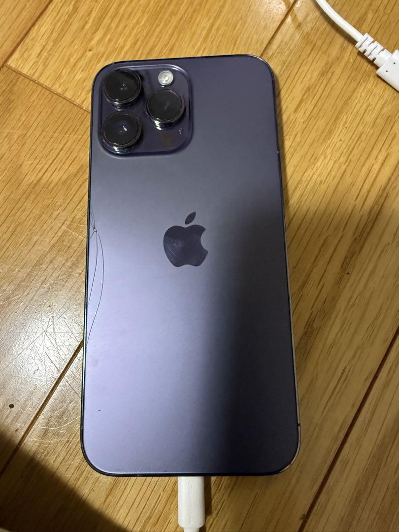 Apple iPhone 14 Pro maxパープル 本体