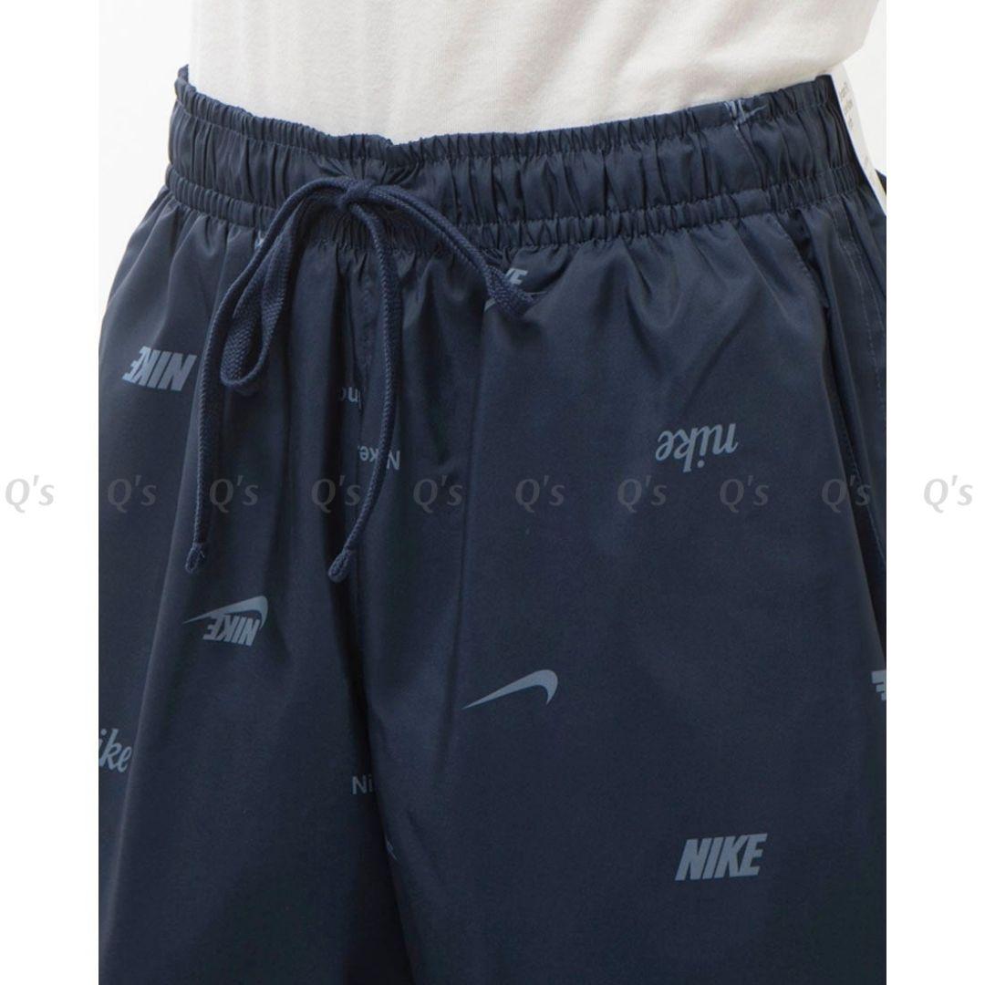 ナイキ AP ショートパンツ 水陸両用 ショーツ 総柄 ネイビー 新品 L