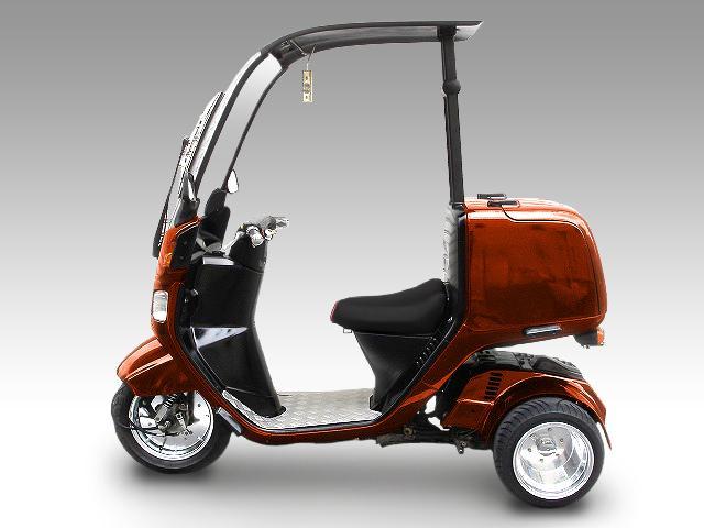 ホンダジャイロＸ ポン付け ワイドホイール