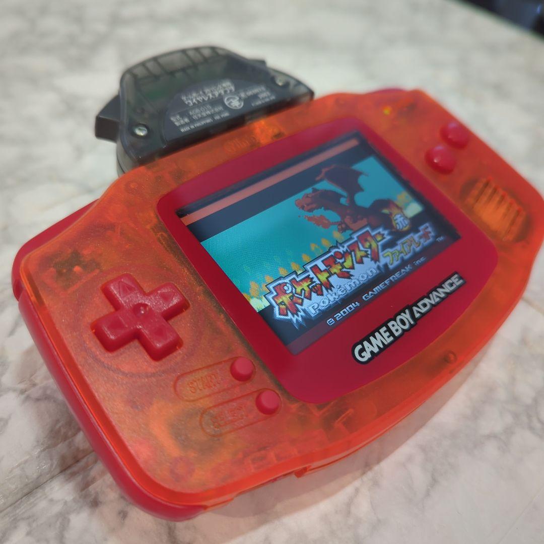 ゲームボーイアドバンス 本体 IPS液晶 ＋ポケモンFR＆ワイヤレス