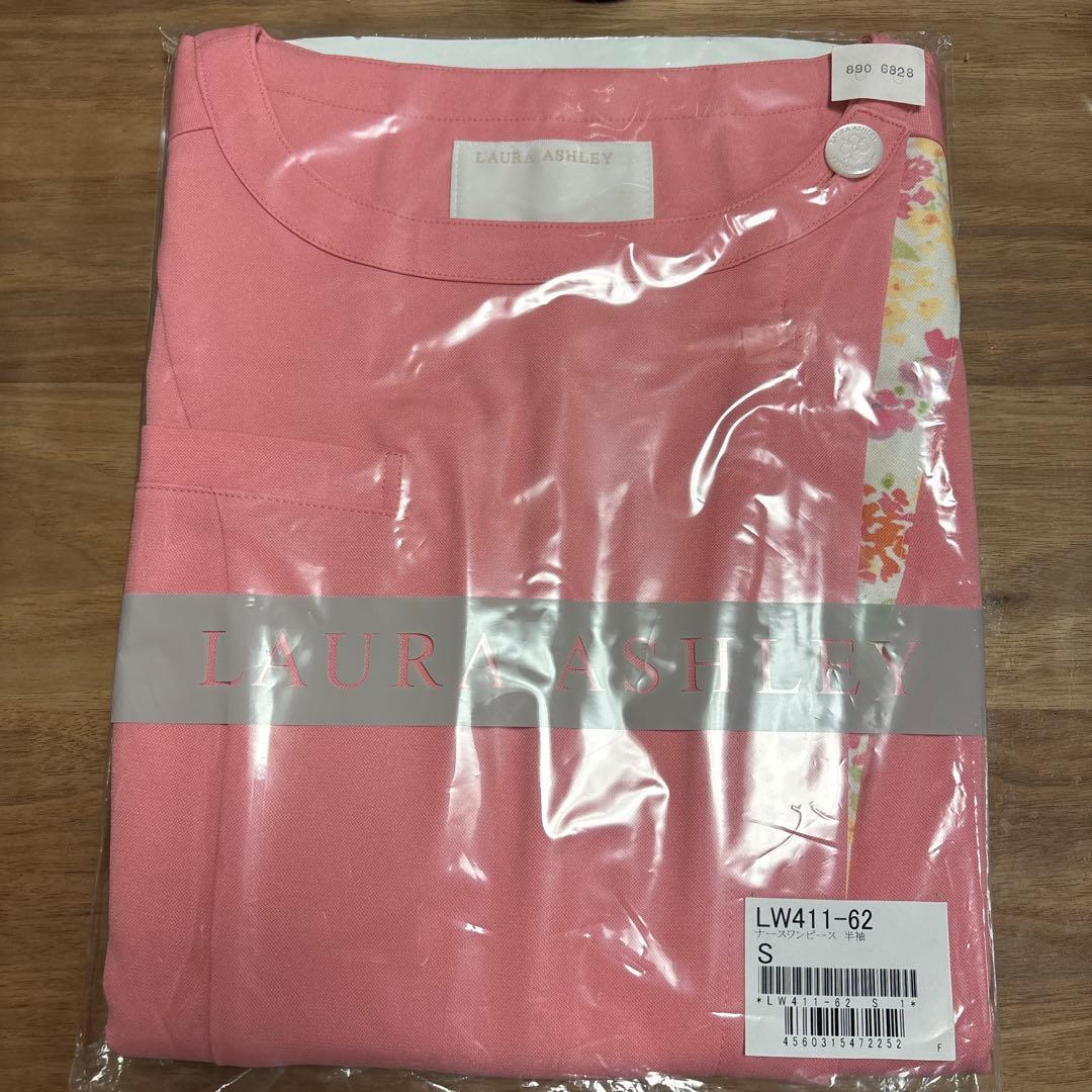 未使用◇ローラアシュレイ◇ナースワンピース◇ローズ◇S