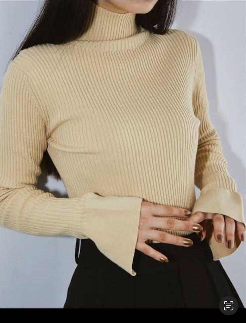 TODAYFUL】Flarecuffs Rib Knit トゥデイフル