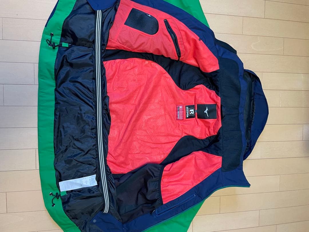 MIZUNO ミズノ スキーウェア メンズL アルペンスキーネイビー