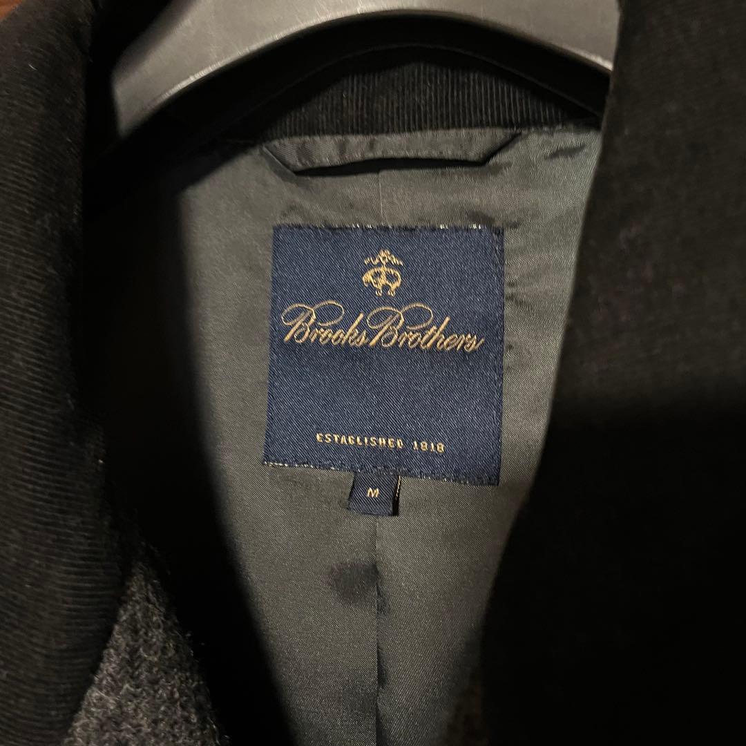ブルックスブラザーズ 英国MOON生地 ツイードキルティングコート MM Brooks Brothers WWW_SHINETEETH_COM