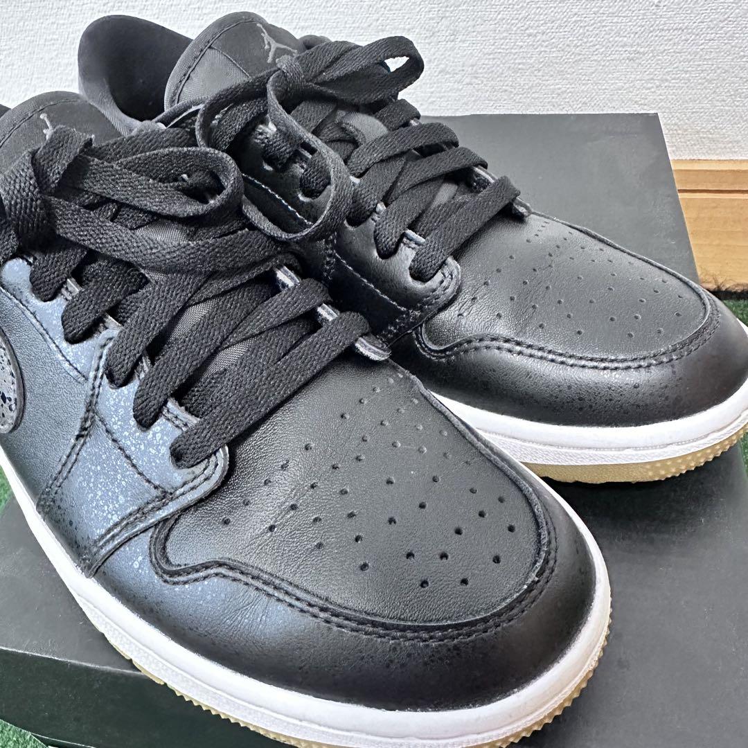 NIKE GOLF エアジョーダン1 LOW GOLF ブラックガム25.5cm NIKE GOLF エアジョーダン1 LOW GOLF ブラックガム25.5cm - メルカリ