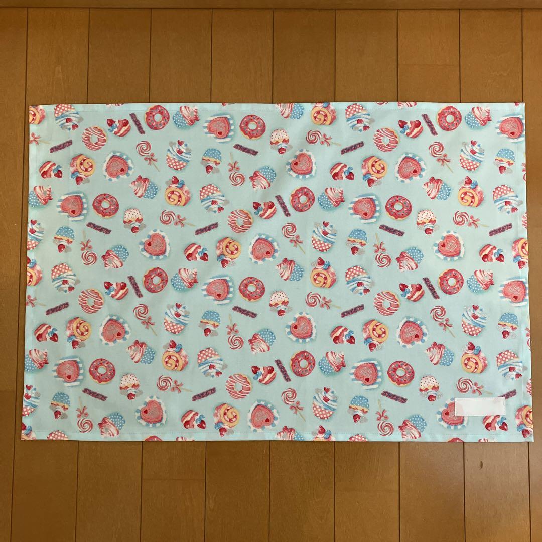 Aozora様 ランチョンマット 40×60 3枚 巾着袋 1枚 可愛いクリスマス